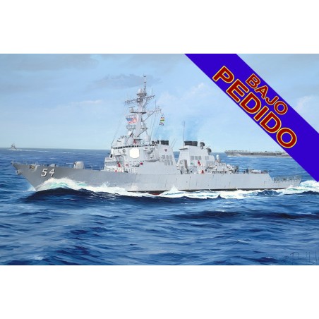 DESTRUCTOR U.S.S. CURTIS WILBUR DDG-54 CLASE Arleigh Burke -Escala 1/200- I LOVE KIT 62007