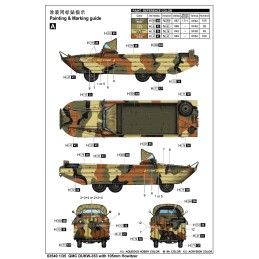 CAMION GMC ANFIBIO DUKW-353 & OBUS M-1 (105 mm) -Escala 1/35- I LOVE KIT 63540