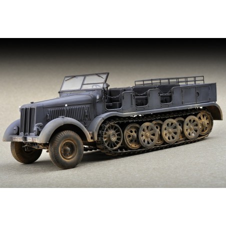 TRACTOR Sd.Kfz. 8 Schwerer Zugkraftwagen (12t) -Escala 1/72- Trumpeter 07403