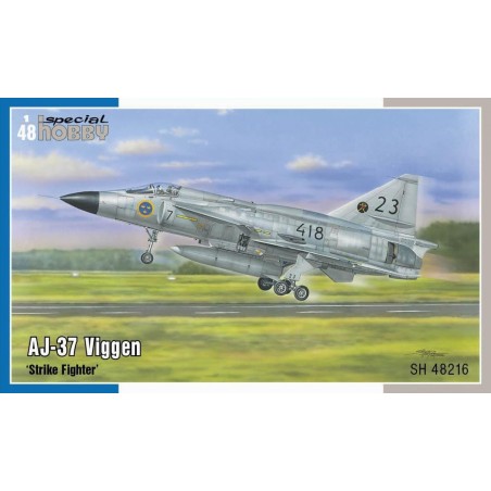 SAAB AJ-37 VIGGEN - ESCALA 1/48 - SPECIAL HOBBY 48216