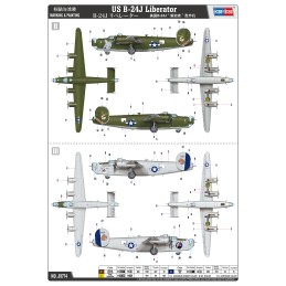 CONSOLIDATED B-24 J LIBERATOR -Escala 1/48- Hobby Boss 81774