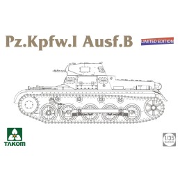 CARRO DE COMBATE SD.KFZ. 101 PANZER I Ausf. B Trainer - Takom 2145B