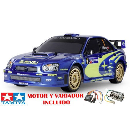 KIT SUBARU IMPREZA CHASIS TT-01-E RC ELECTRICO