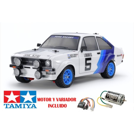 COCHE RC Ford Escort MkII Ral.Lac MF-01X 1/10 KIT TAMIYA58687