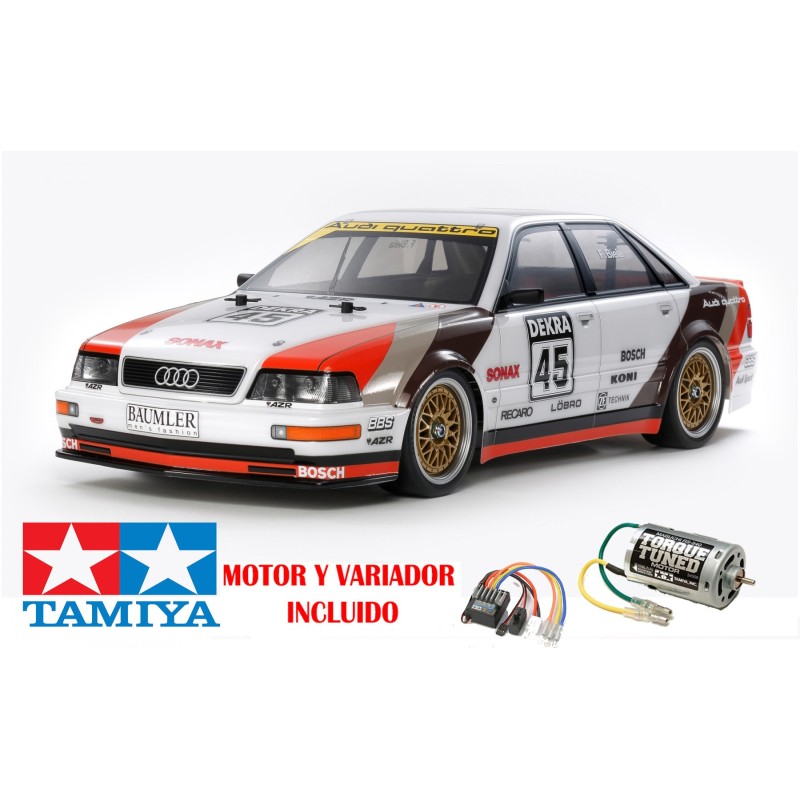 COCHE RC Audi V8 Tourenwagen TT-02 1/10 KIT TAMIYA58682