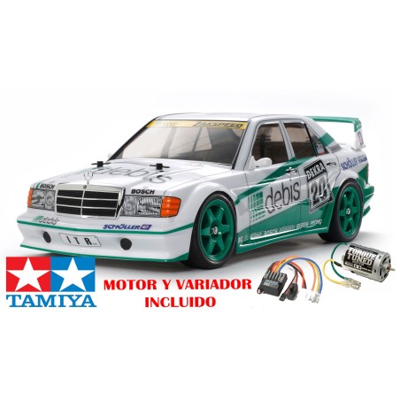 COCHE RC KIT MB190E debis Zakspeed TT-01E 1/10 TAMIYA 58656