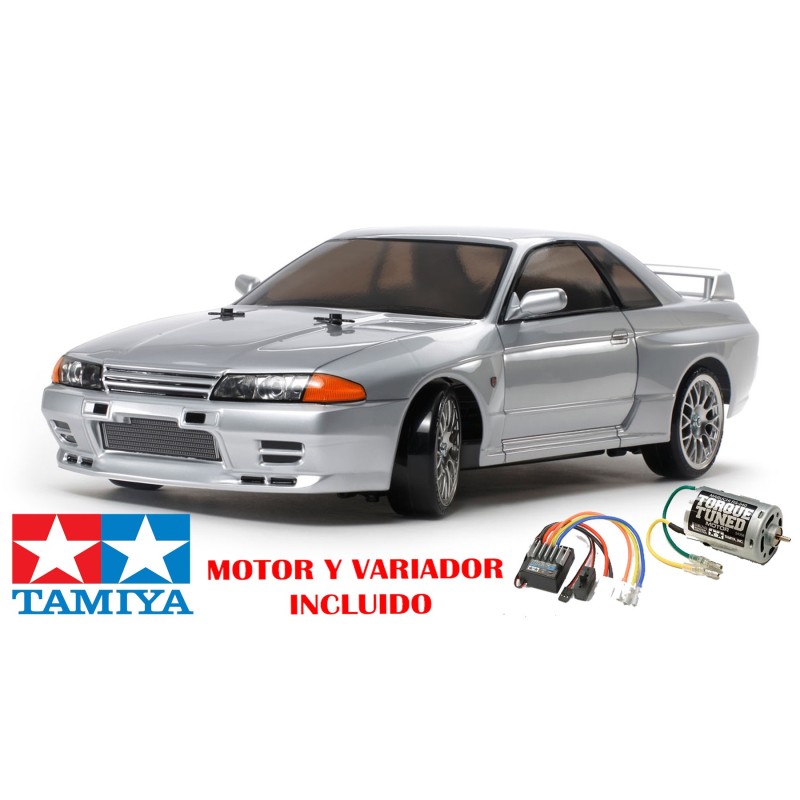 COCHE RC KIT DRIFT Skyline GT-R R32 TT-02D 1/10 TAMIYA 58651