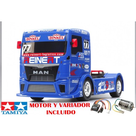 KIT CAMION RC 1:14 Reinert Racing MAN TGS TT-01E TAMIYA 58642