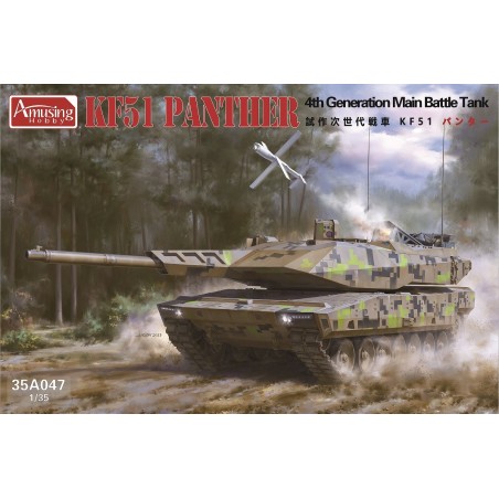 CARRO DE COMBATE KF51 PANTHER -Escala 1/35- Amusing Hobby AH35047