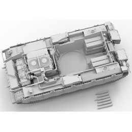 CARRO DE COMBATE MERKAVA MK.2D (Interiores) -Escala 1/35- Border Model BT-037