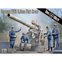 DOTACION ANTIAEREA FLAK 36/37 (88 mm) -Escala 1/35- Das Werk DW35038