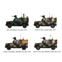 VEHICULO BLINDADO GFF "Eagle IV" EKT / FüPers 2013 -Escala 1/35- Das Werk DW 35039