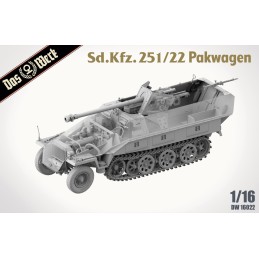 BLINDADO Sd.Kfz. 251/22 PAKWAGEN -Escala 1/16- Das Werk DW16022