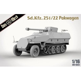 BLINDADO Sd.Kfz. 251/22 PAKWAGEN -Escala 1/16- Das Werk DW16022