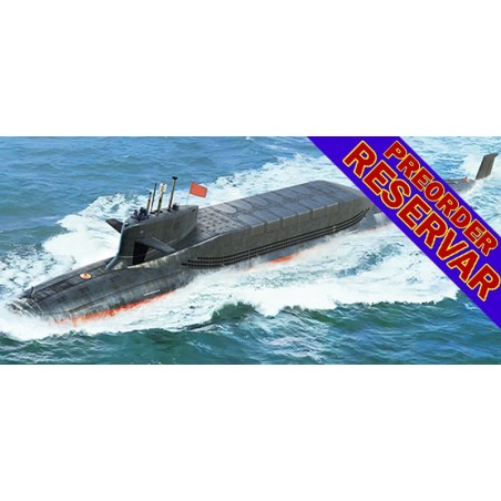 SUBMARINO Type 094A Jin Class SSBN (China) -Escala 1/700- Hobby Boss 87025]