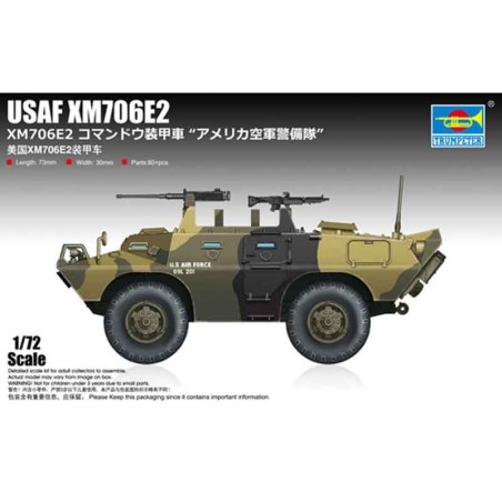 VEHICULO BLINDADO XM-706 E2 USAF -Escala 1/72- Trumpeter 07444