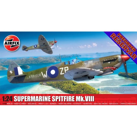 SUPERMARINE SPITFIRE MK-VIII -Escala 1/24- Airfix A17002