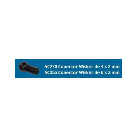 CONECTOR WISKER (6 UNIDADES)