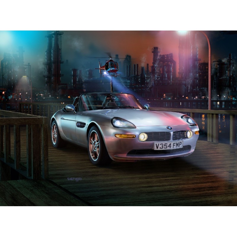 JAMES BOND 007: BMW Z8 The world is not enough -Escala 1/24- Revell 05662