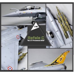 DASSAULT RAFALE C "EC 1/7 PROVENCE 2012" -Escala 1/48- Academy 12346