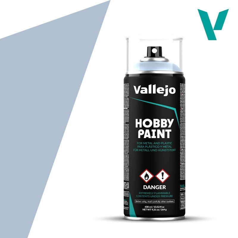 SPRAY HOBBY PAINT GRIS LOBO 400ml  ACRILICOS VALLEJO 28020