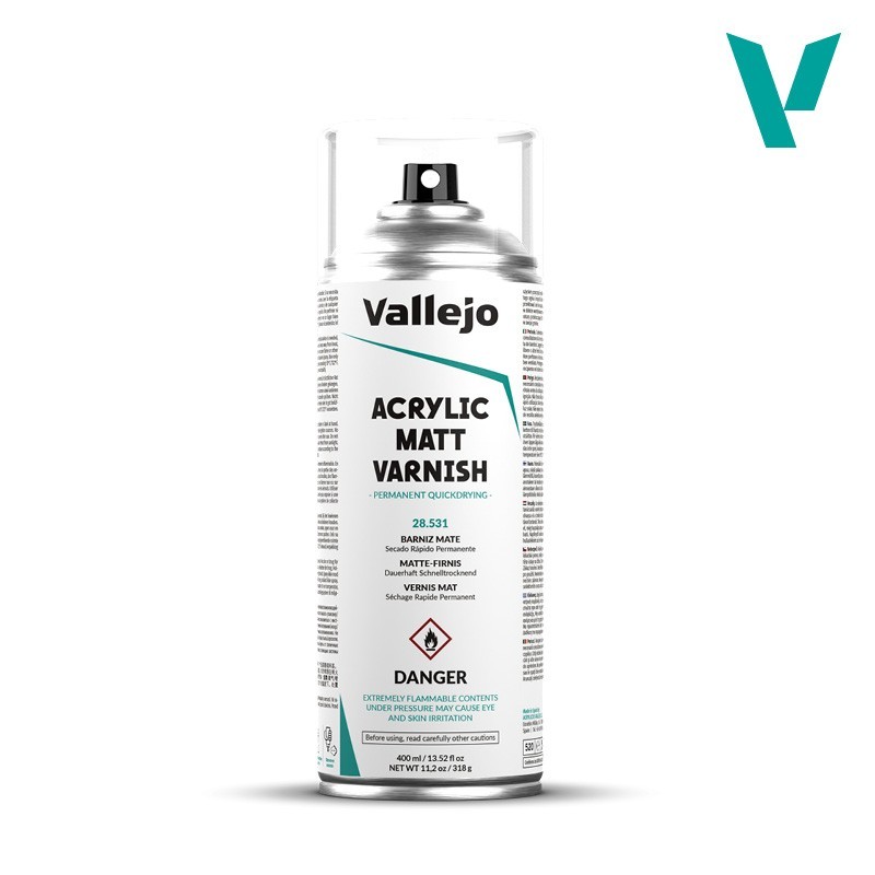 SPRAY ACRILICO BARNIZ MATE (400 ml)