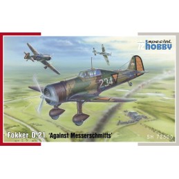 Fokker D.21 "Against Messerschmitts" -Escala 1/72- Special Hobby SH72500