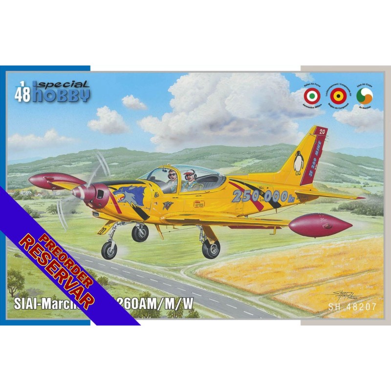 SIAI-Marchetti SF.260 AM/M/W -Escala 1/48- Special Hobby SH48207