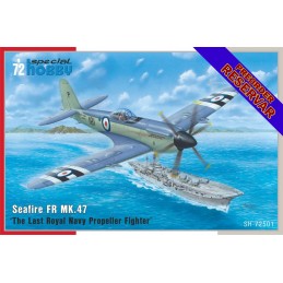 SUPERMARINE SEAFIRE FR.MK.47 "The Last Royal Navy Propeller Fighter" -Escala 1/72- Special Hobby SH72501