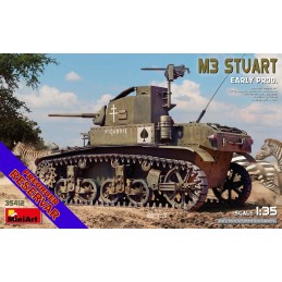 CARRO DE COMBATE M-3 STUART (Early) -Escala 1/35- MiniArt 35412