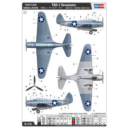 DOUGLAS TBA-1 DEVASTATOR -Escala 1/48- Hobby Boss 81783