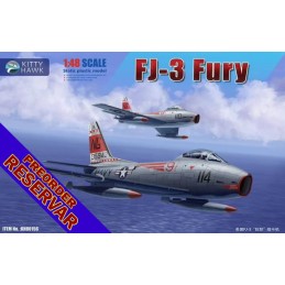 NORTH AMERICAN FJ-3 FURY -Escala 1/48- Kitty Hawk 80156