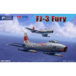 NORTH AMERICAN FJ-3 FURY -Escala 1/48- Kitty Hawk 80156