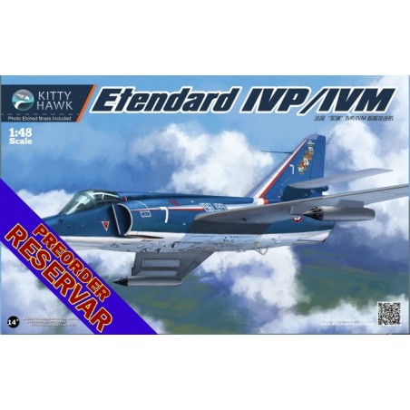 DASSAULT - BREGUET ETENDAR IV M / P -Escala 1/48- Kitty Hawk 80137