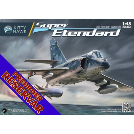 DASSAULT - BREGUET SUPER ETENDAR -Escala 1/48- Kitty Hawk 80138