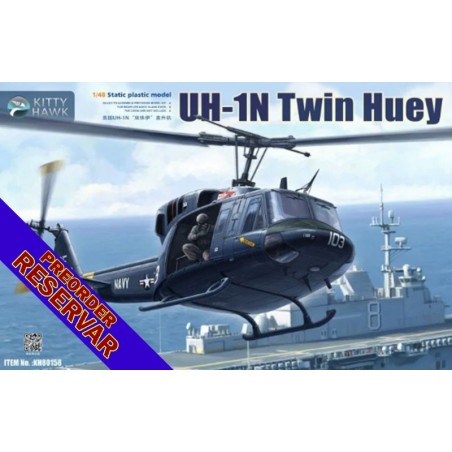 BELL UH-1 N TWINHUEY -Escala 1/48- Kitty Hawk 80158