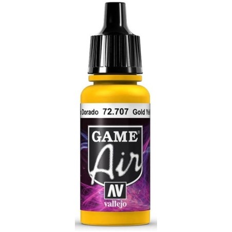 PINTURA ACRILICA AMARILLO DORADO (17 ml) GAME AIR