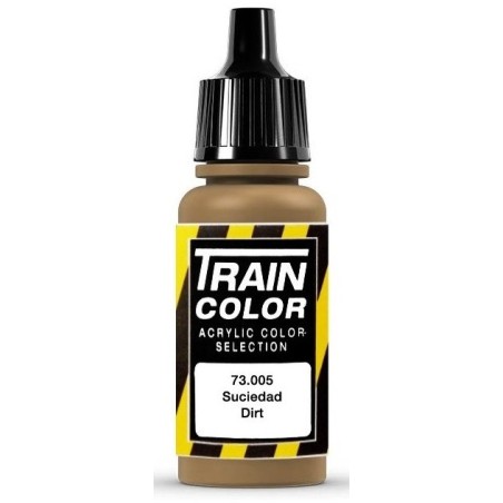 PINTURA ACRILICA SUCIEDAD (17 ml) TRAIN COLOR