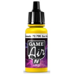 PINTURA ACRILICA AMARILLO SOLEADO (17 ml) GAME AIR