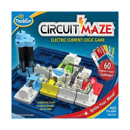 CIRCUIT MAZE - ELECTRIC LOGIC GAME - THINKFUN 76341