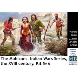 Indian Wars series: LOS MOHICANOS Nº 6 -Escala 1/35- Master Box LTD 35234