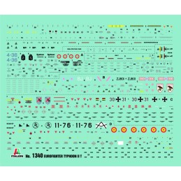 EUROFIGHTER EF-2000 TYPHOON II B (España) -Escala 1/72- ITALERI 1340