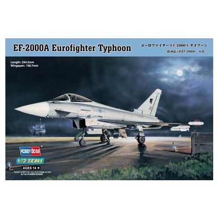 EUROFIGHTER EF-2000 A TYPHOON -Escala 1/72- Hobby Boss 80264