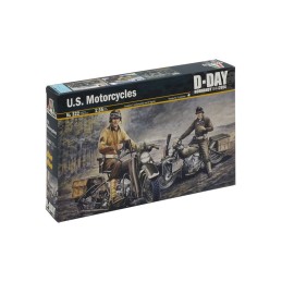 MOTOCICLETAS U.S. ARMY - ESCALA 1/35 - ITALERI 322