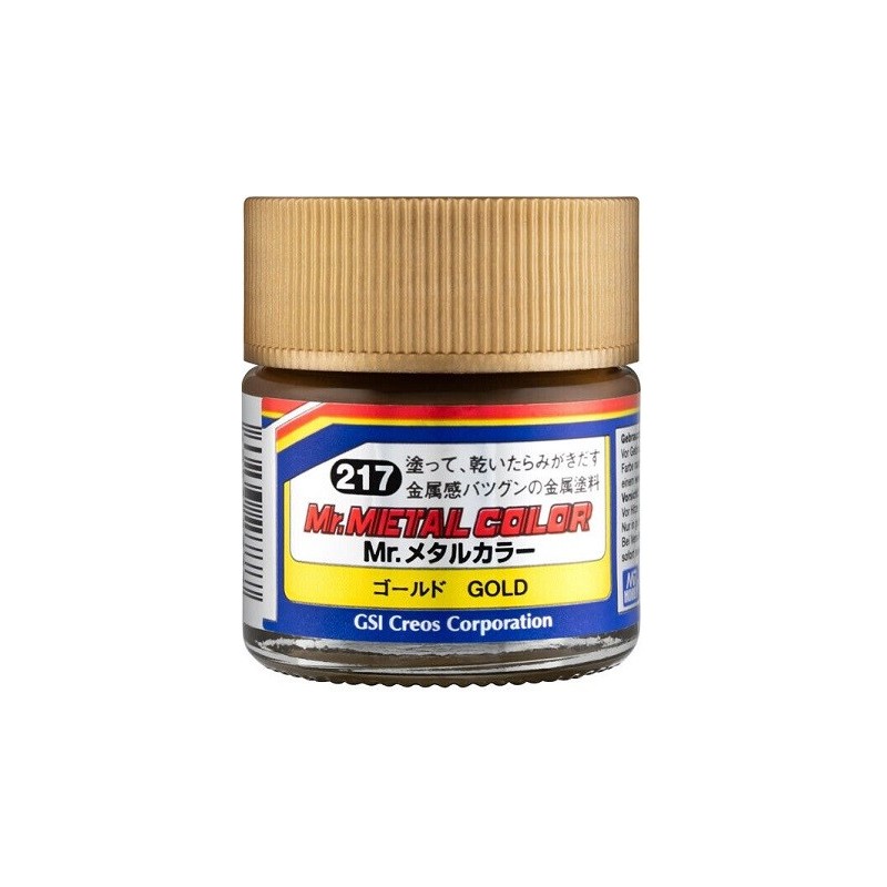 PINTURA ACRILICA METAL ORO 10 ml - Gunze Sangyo MC-217