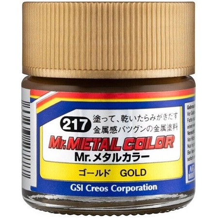 PINTURA ACRILICA METAL ORO 10 ml - Gunze Sangyo MC-217