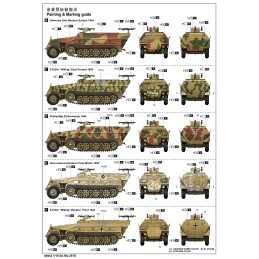 SEMIORUGA SD.KFZ. 251/1 Ausf.D -Escala 1/16- Trumpeter 00942