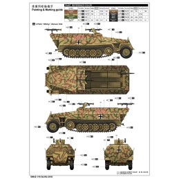 SEMIORUGA SD.KFZ. 251/1 Ausf.D -Escala 1/16- Trumpeter 00942