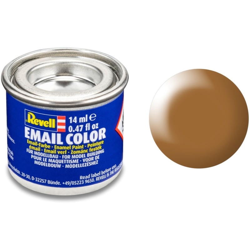 PINTURA ESMALTE MATE MARRON MADERA (14 ml) - Revell 32108