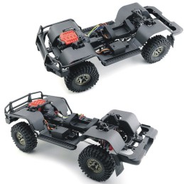 COCHE CRAWLER RESCUER1/10 RGT86190 4X4 WATERPROOF GRIS RTR